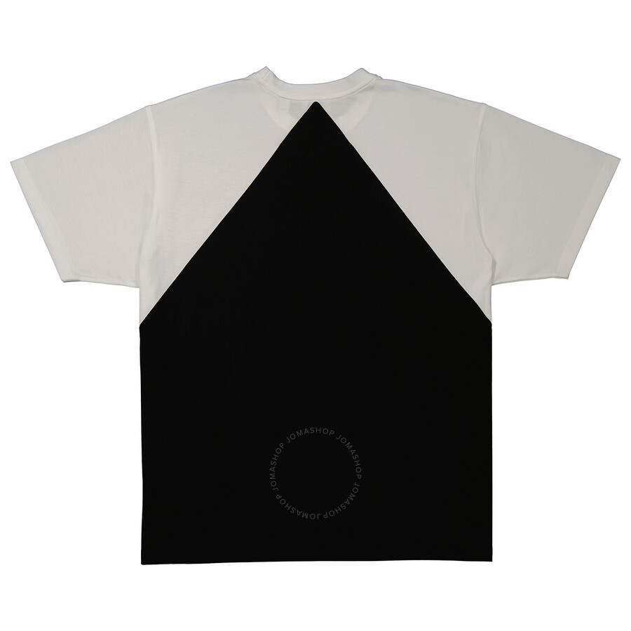 Burberry Ladies Oceanic Blue Colour-Block Star-Print T-Shirt - 2