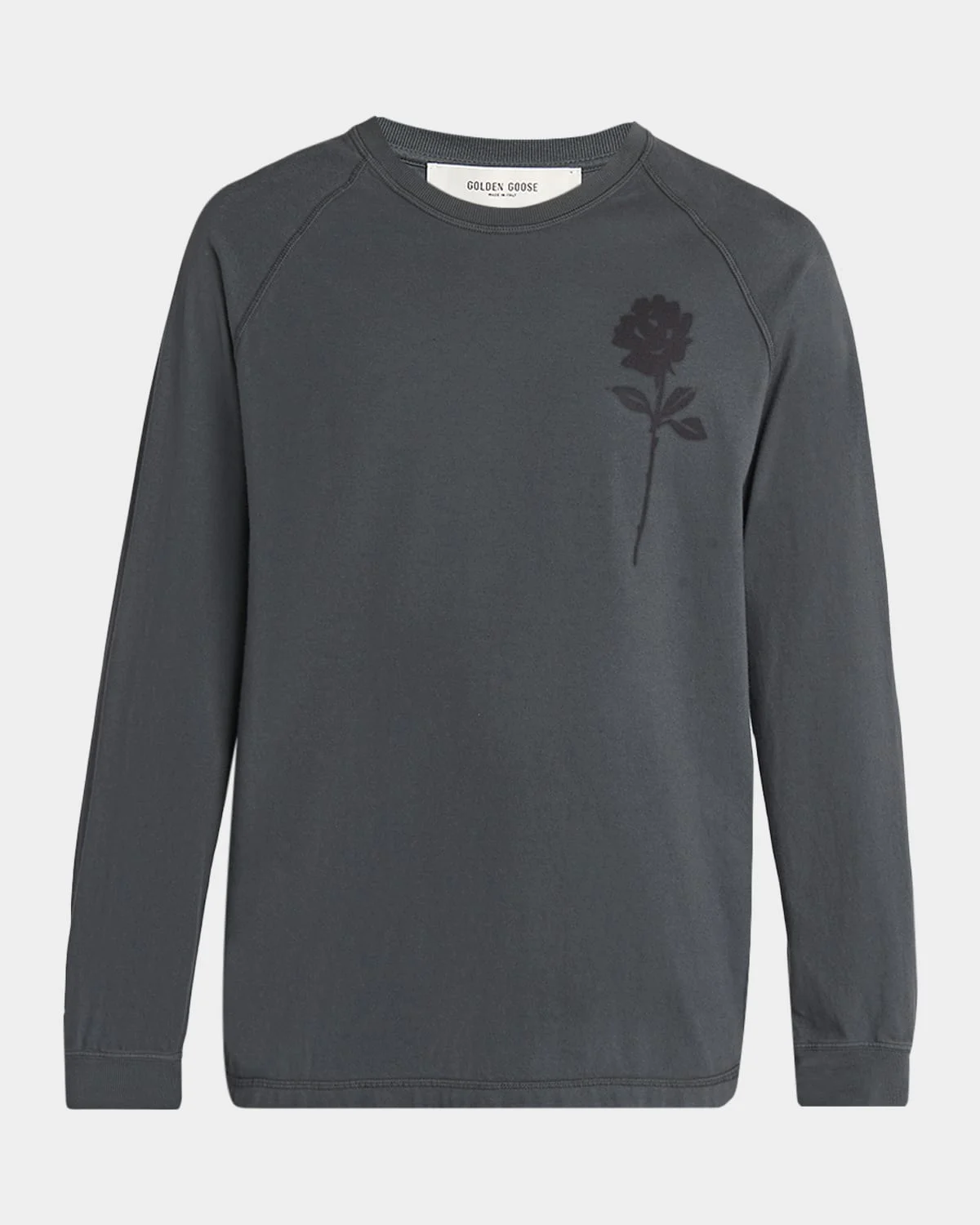 Men's Journey Rose Cotton Long-Sleeve T-Shirt - 1