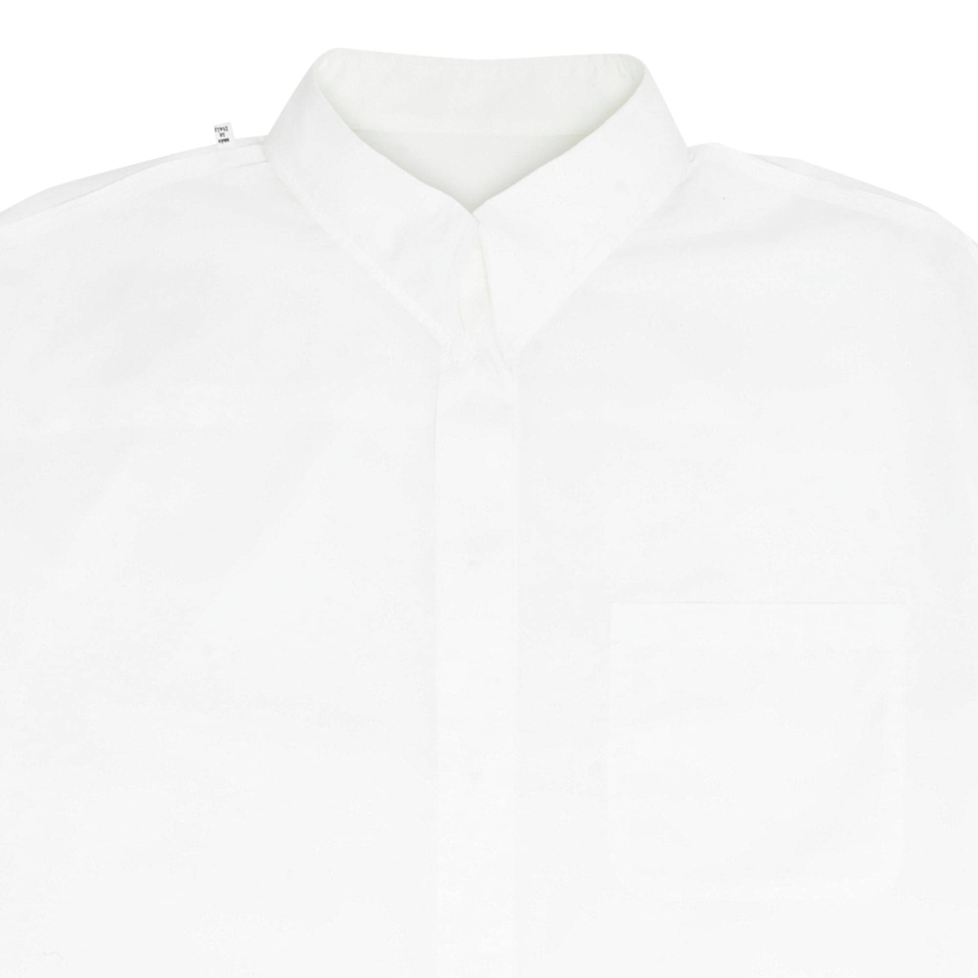 MM6 Maison Margiela Reversed Poplin Shirt 'White' - 3