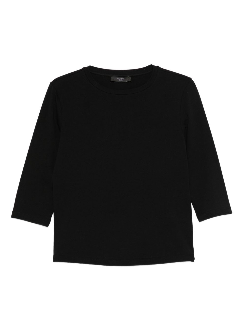 three-quarter sleeve top - 1
