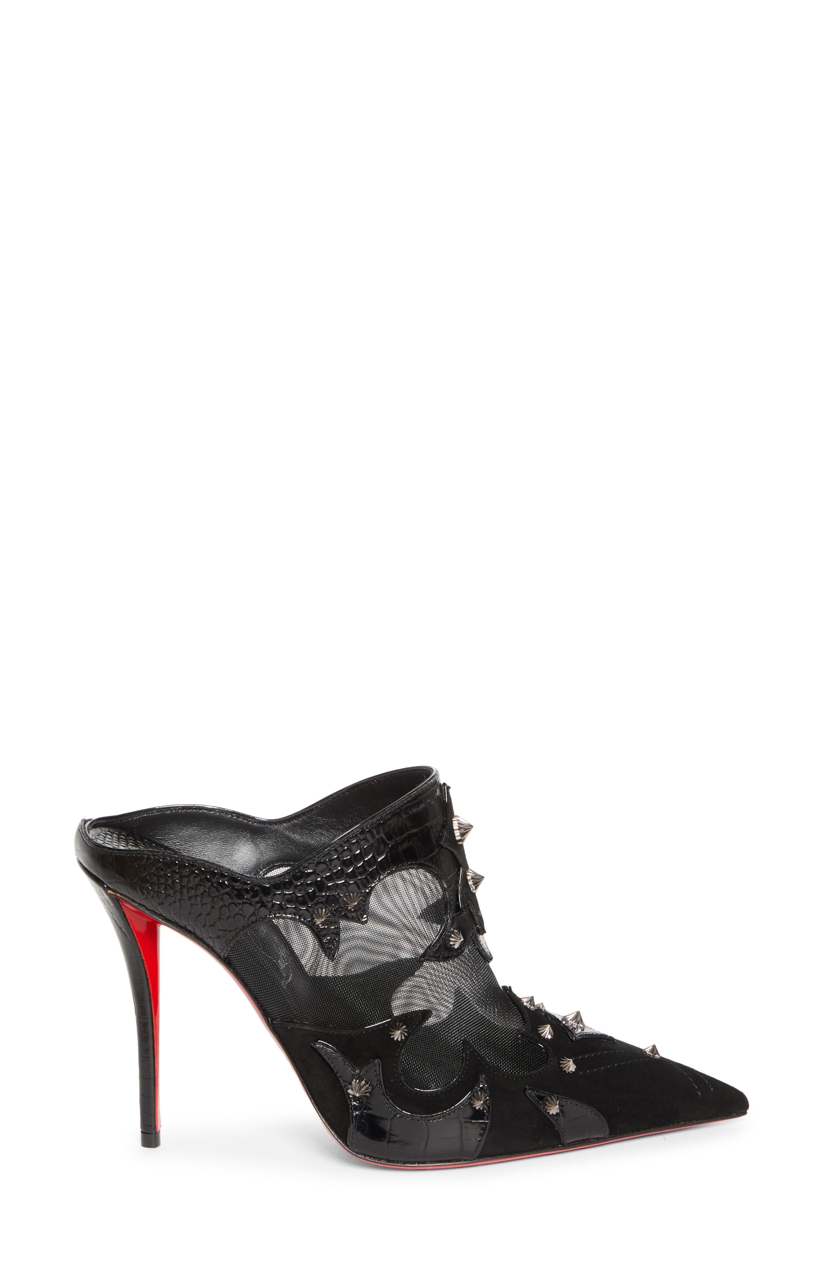 Christian Louboutin Mulatiag Mule in Black at Nordstrom - 3