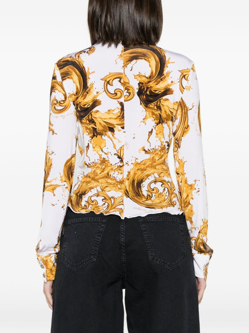 Barocco-print shirt 4