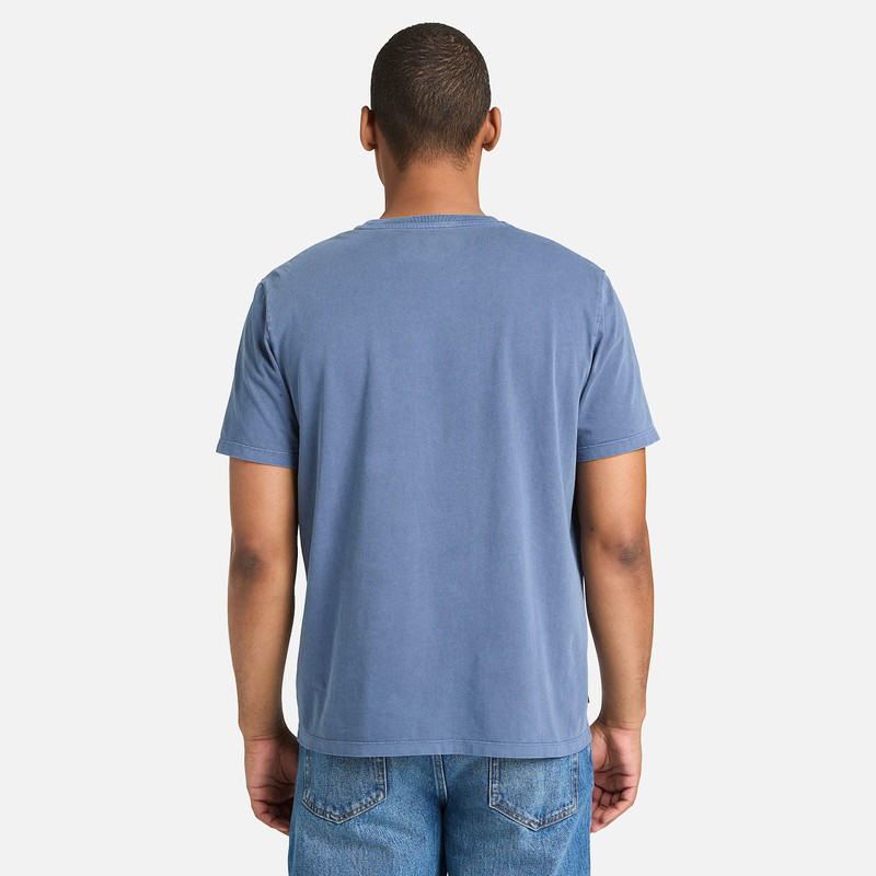 Men's Garment Dyed Logo Graphic T-Shirt 10