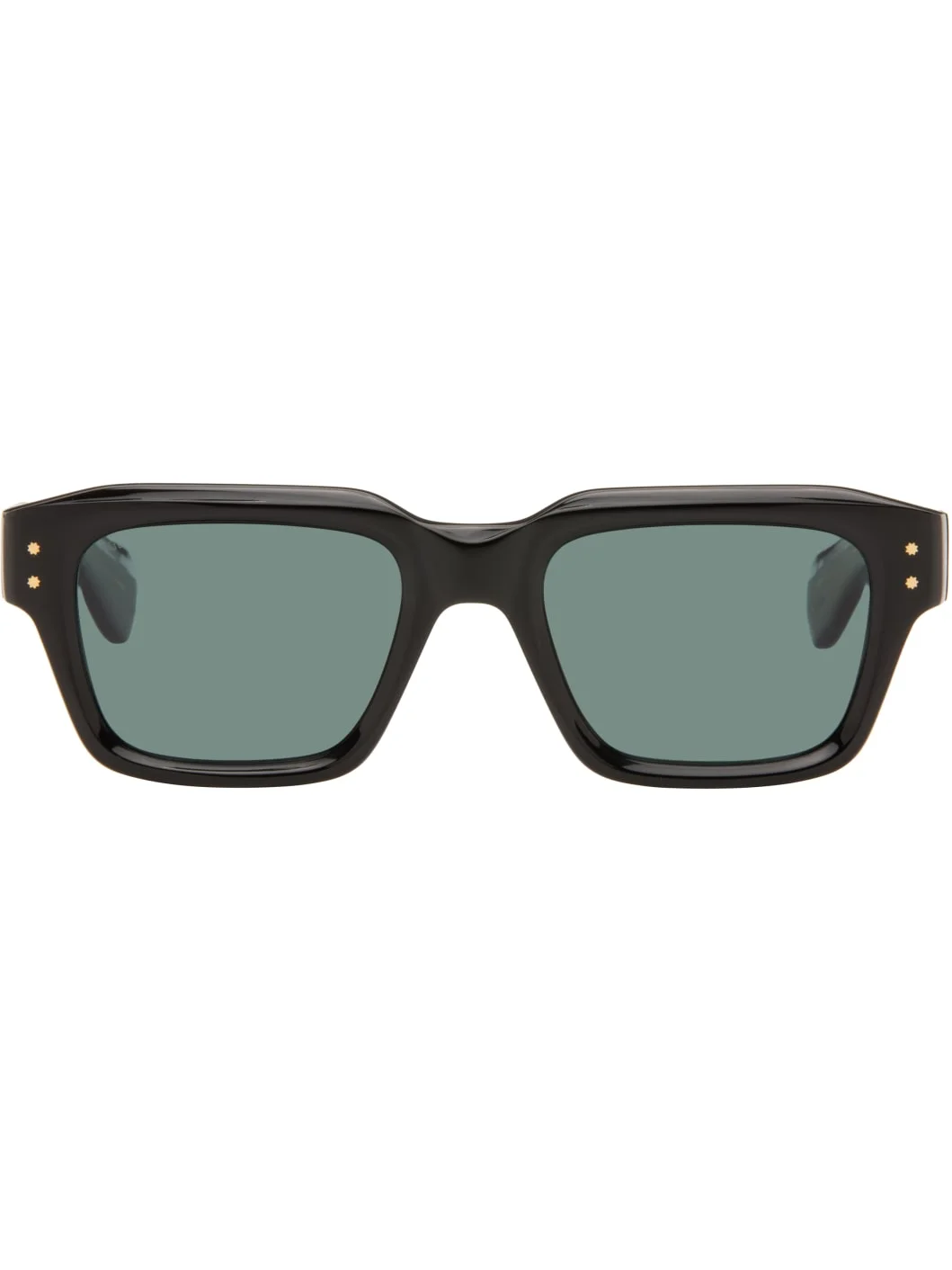 Black 1432 Square Polarised Sunglasses - 1