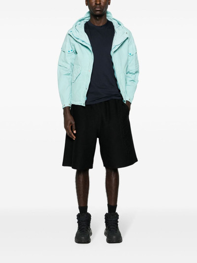 Ten C garment-dyed hooded jacket outlook