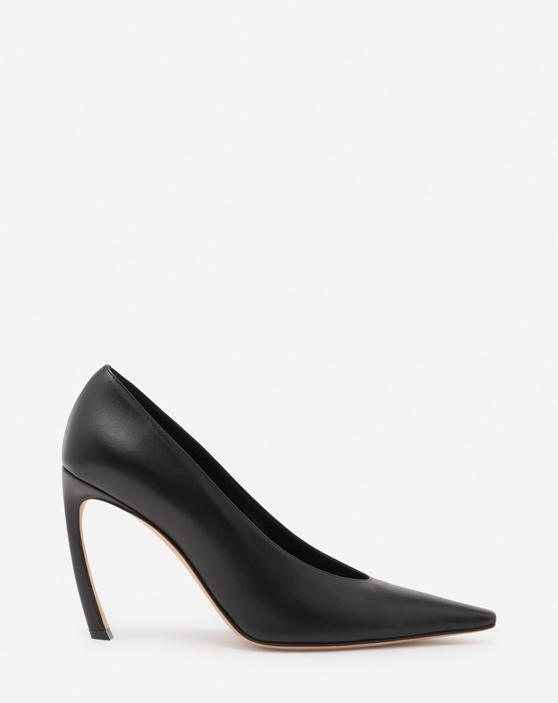 LEATHER SWING PUMPS 1