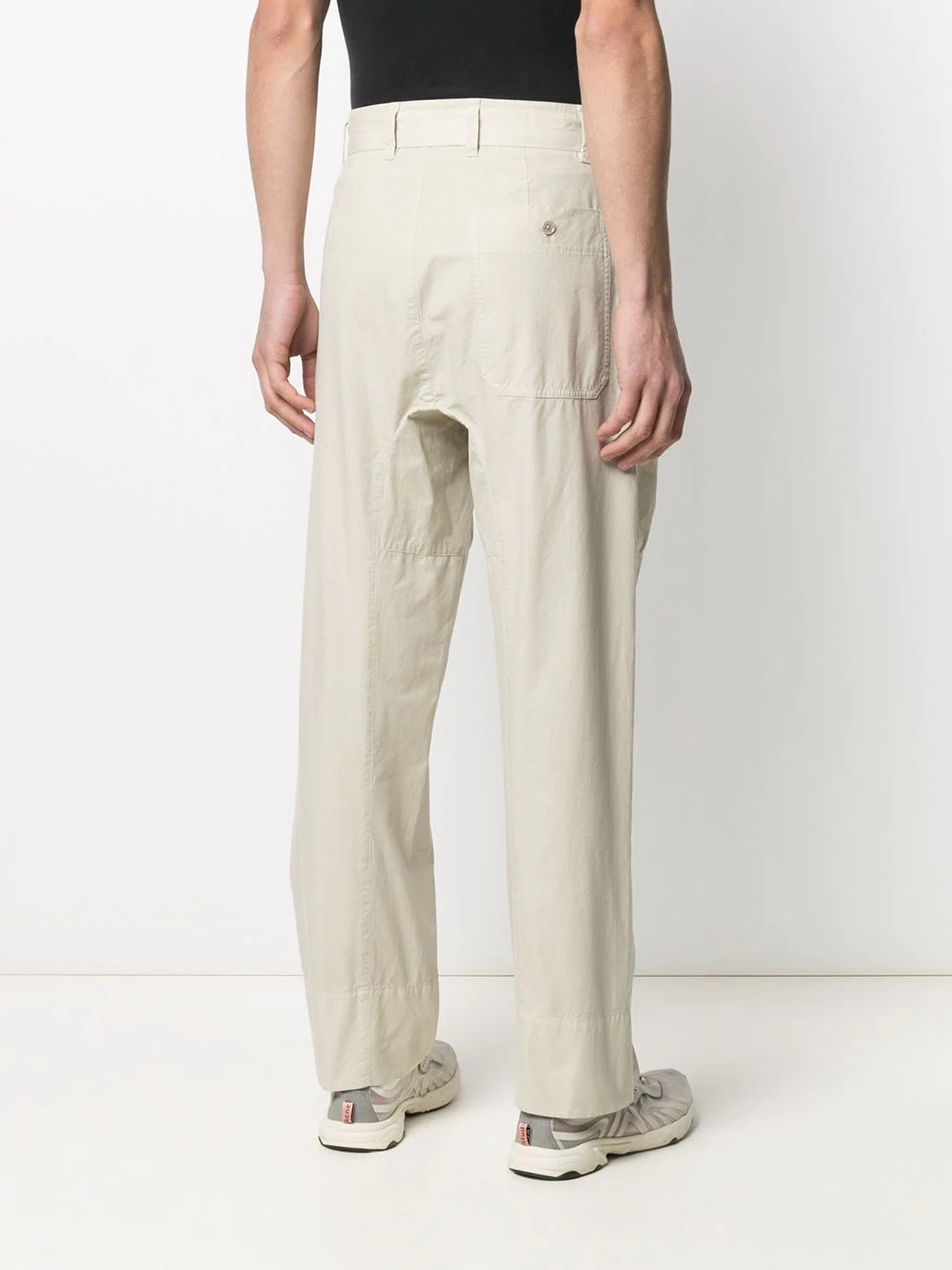 wide-leg tailored trousers - 4