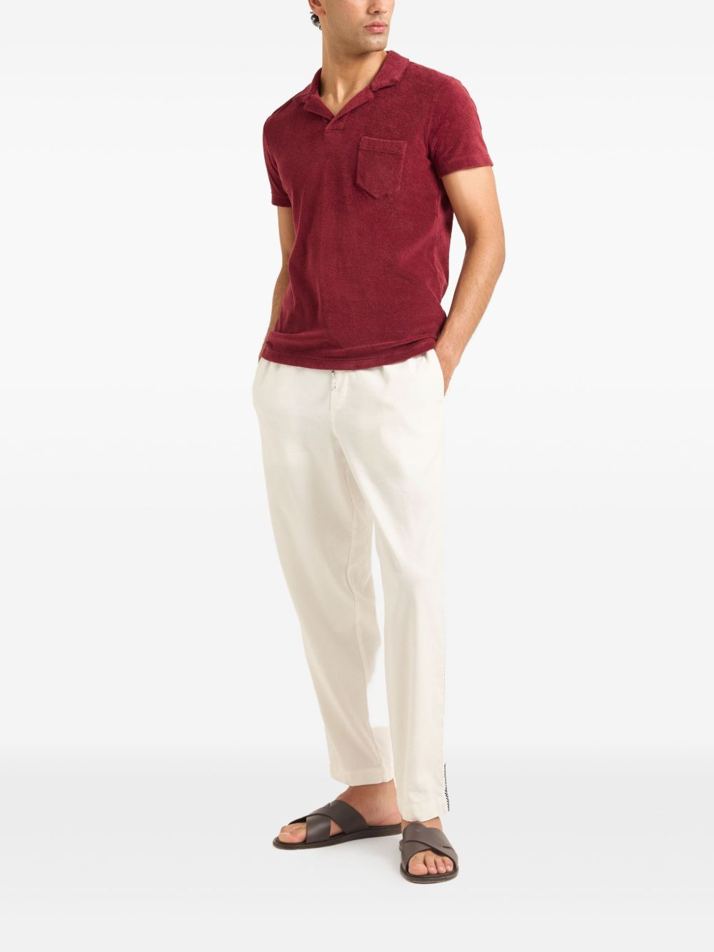 Terry polo shirt - 2