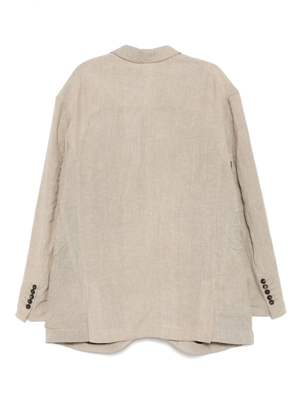 linen blazer - 2