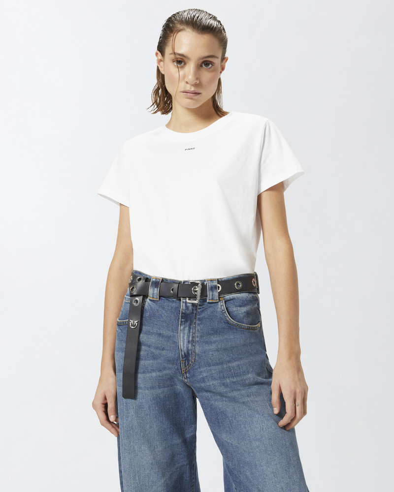 PINKO T-SHIRT MINI LOGO PINKO outlook