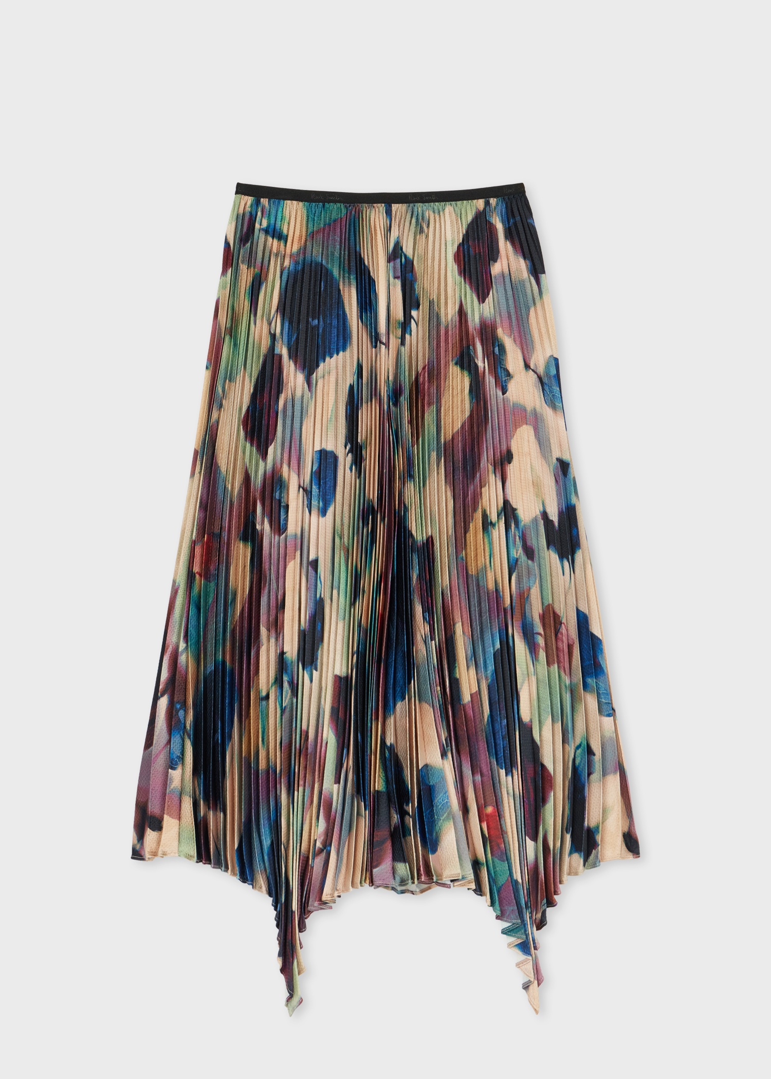 Women's 'Solar' Pleated Midi Skirt - 1