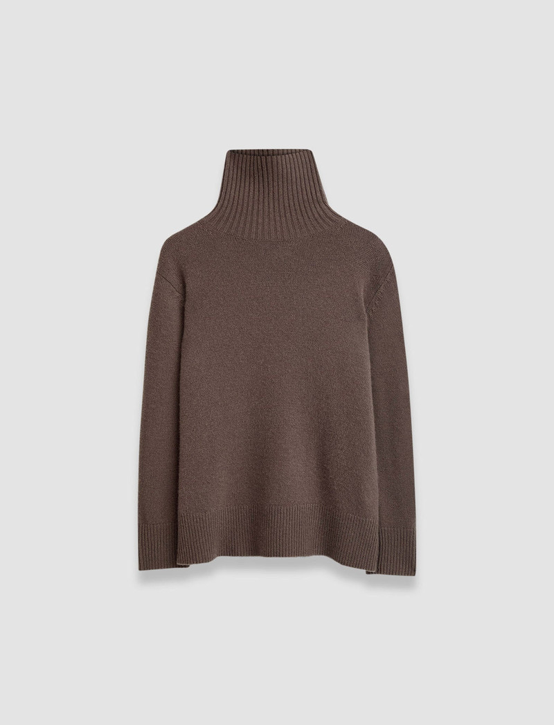 Luxe Cashmere High Neck Jumper 1