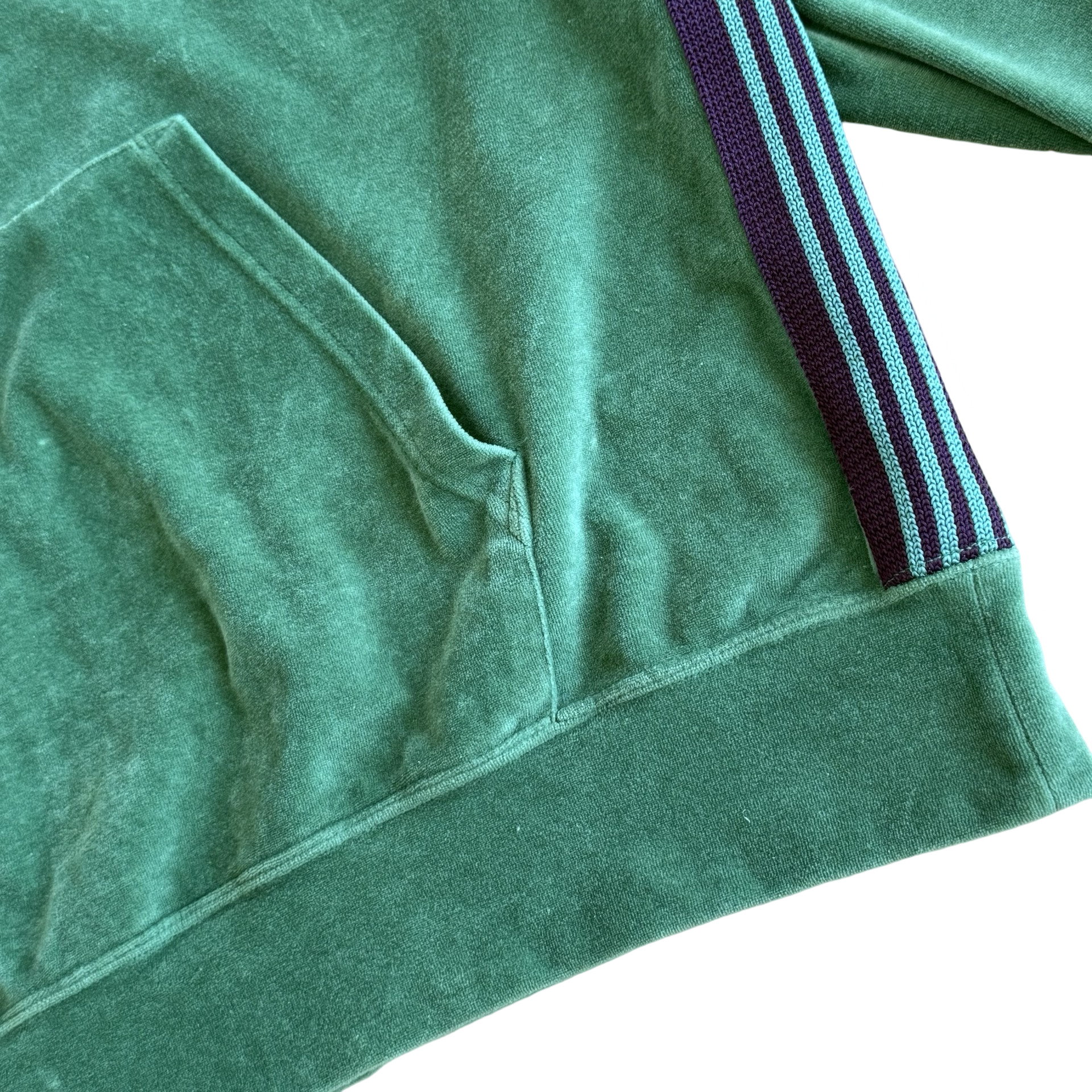 Final Blow - Needles Velour Hoodie Sz XL - 3