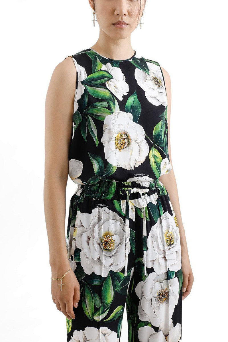 Dolce & Gabbana GARDENIA TANK TOP outlook