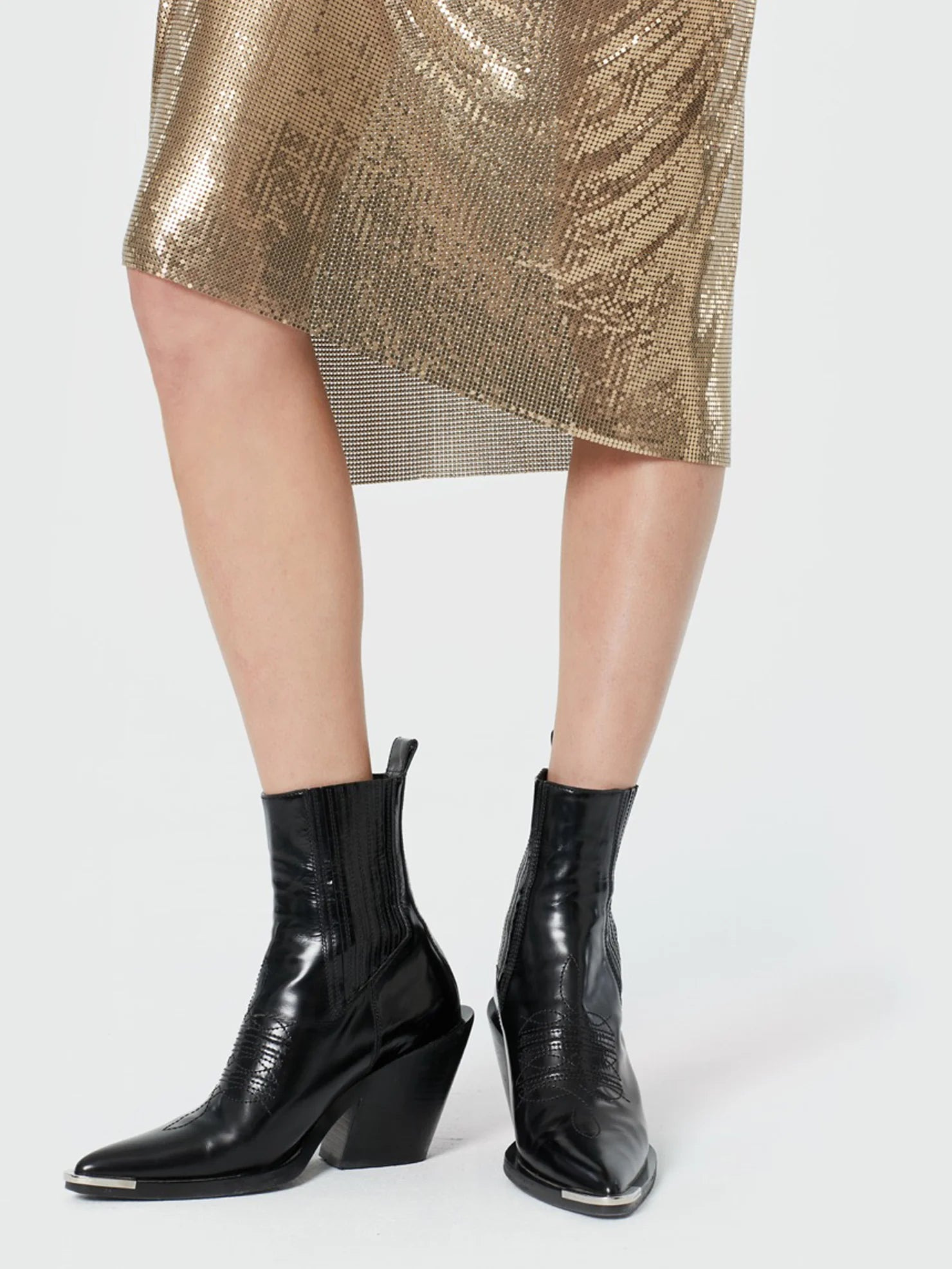 CHELSEA BLACK BOOTS - 4