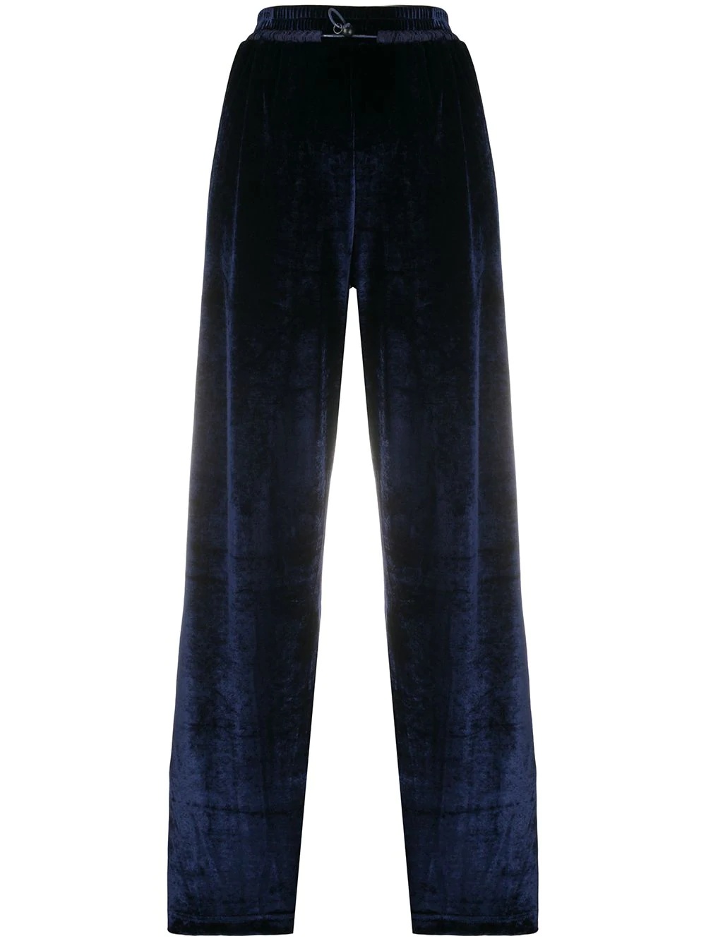 logo-panel high-waisted track pants - 1