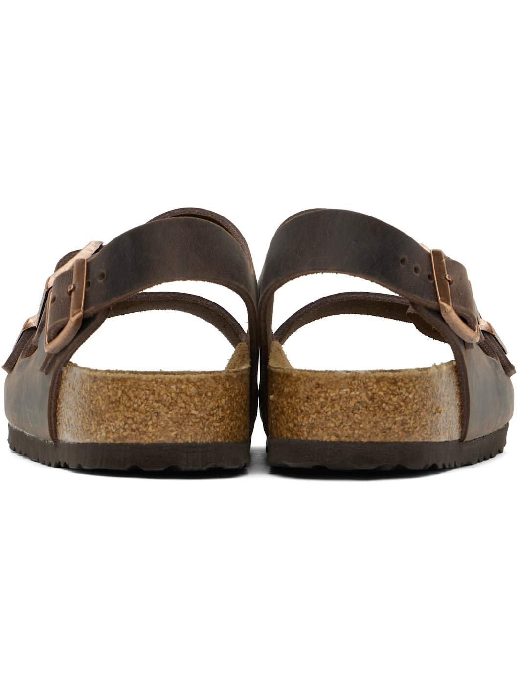 Brown Regular Milano Sandals - 2