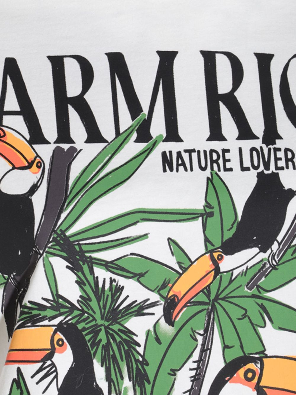 toucan-graphic T-shirt - 3