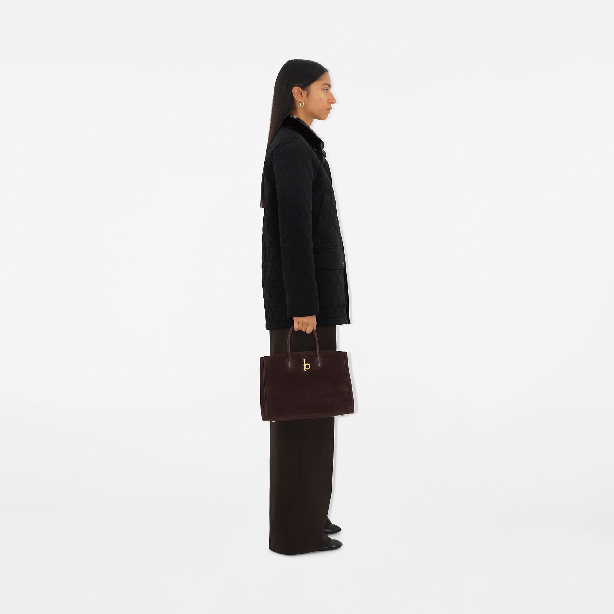 Quilted Nylon Barn Jacket - 3