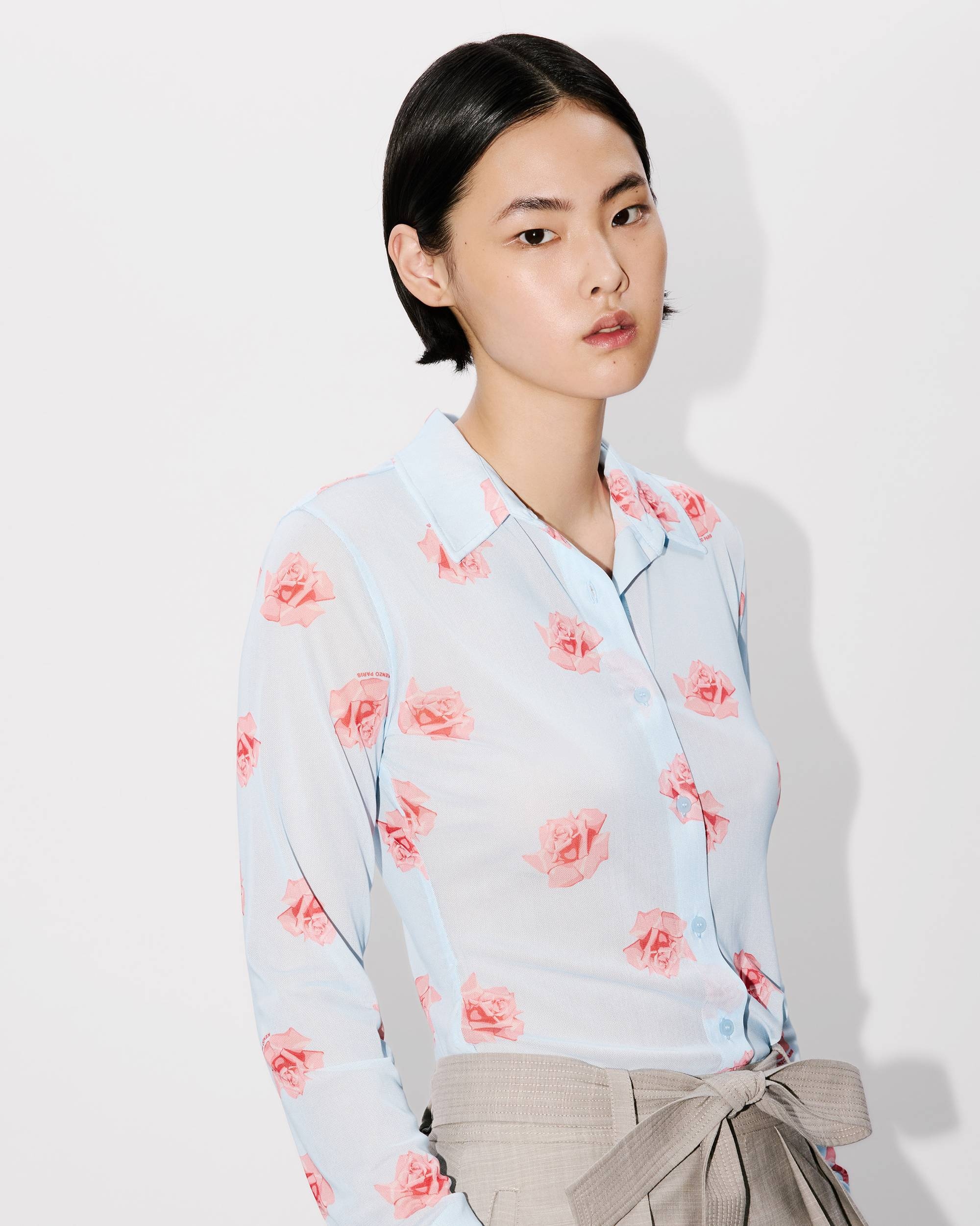 'KENZO Rose' fitted shirt - 4