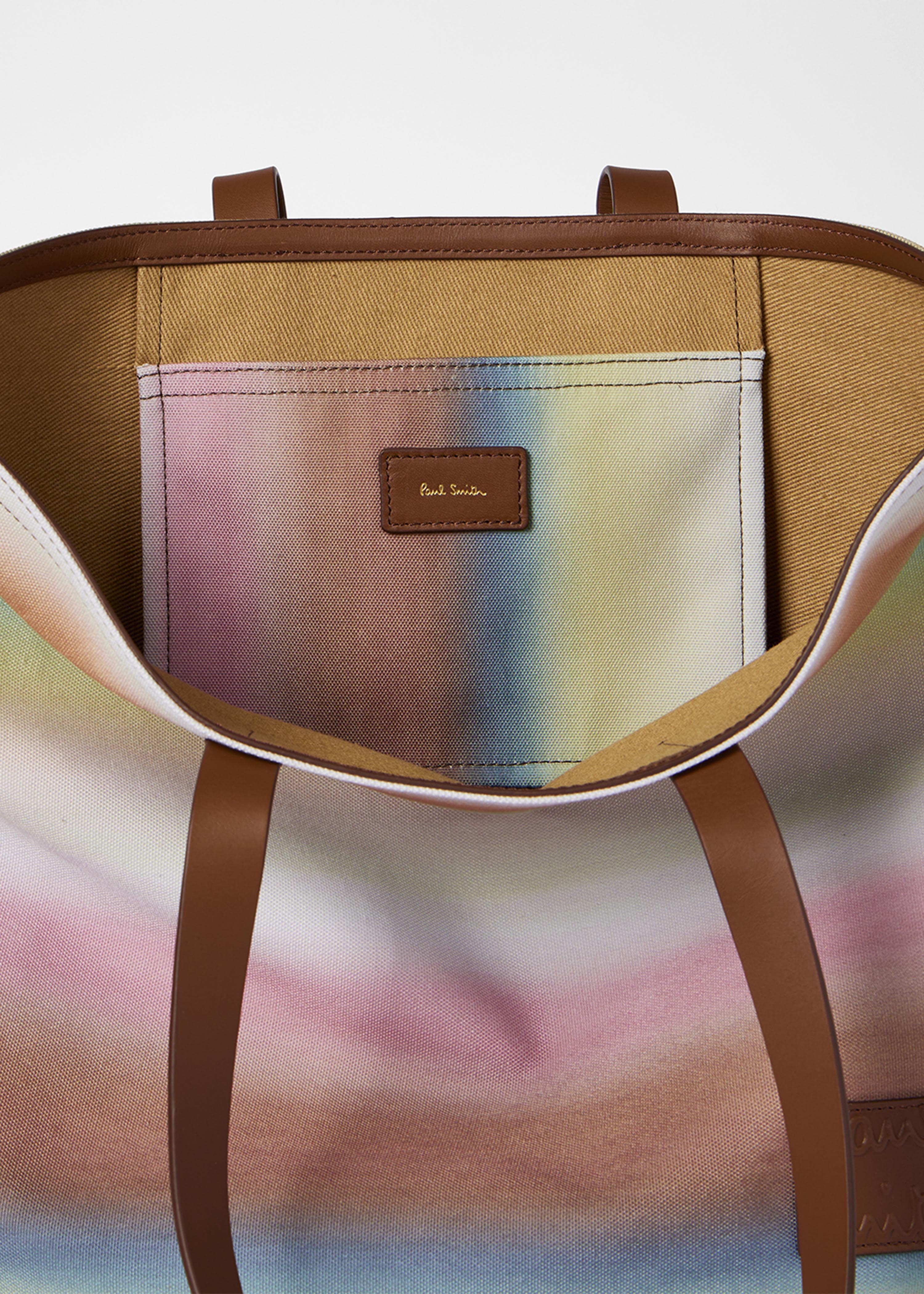 'Smith Stripe' Recycled-Cotton Tote Bag - 6