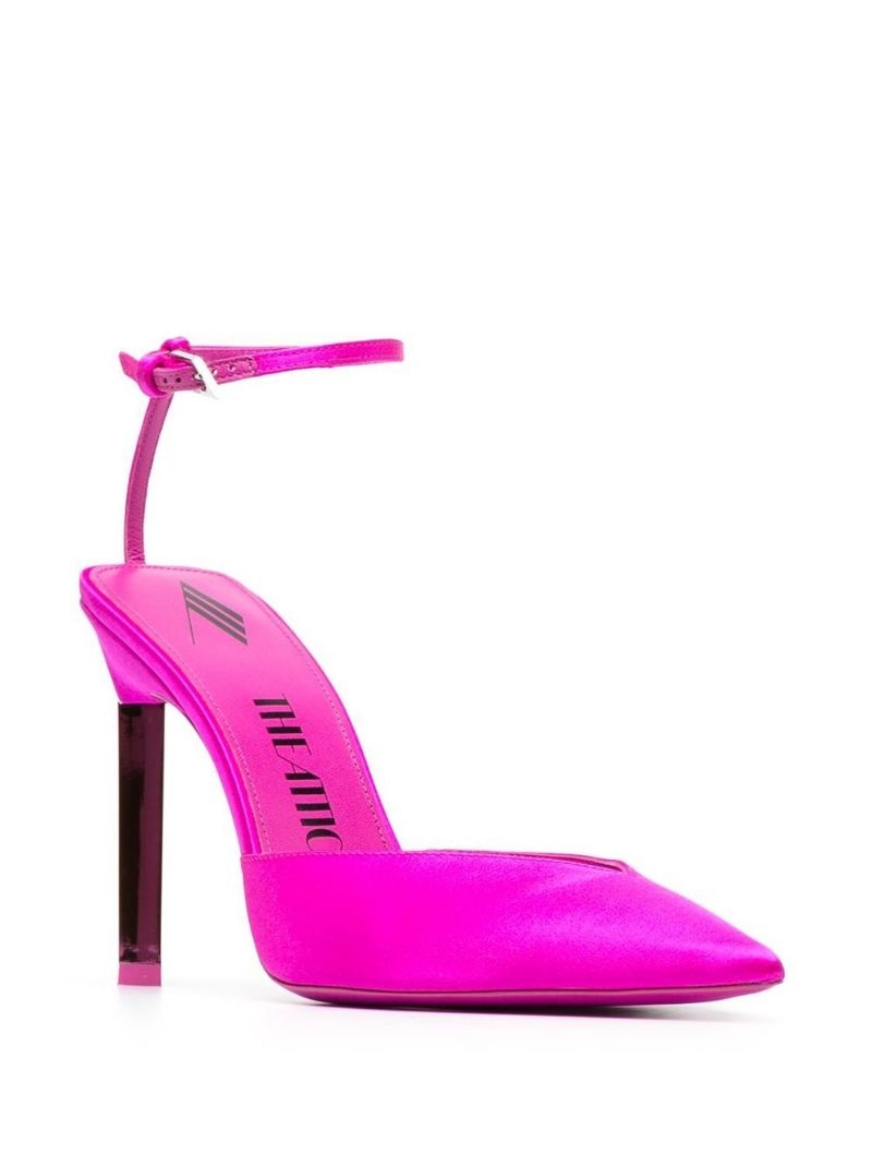 110mm Perine satin pumps - 2