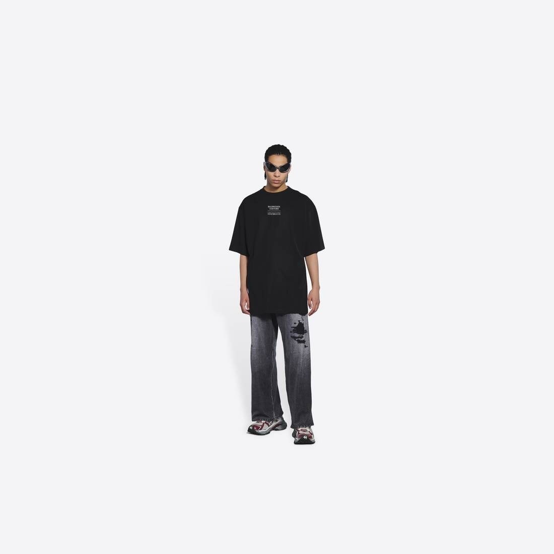 Men's Couture Boxy T-shirt in Black - 6