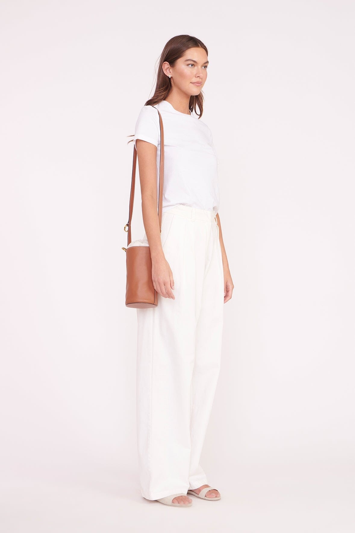 STAUD WATER BOTTLE BAG TAN 2