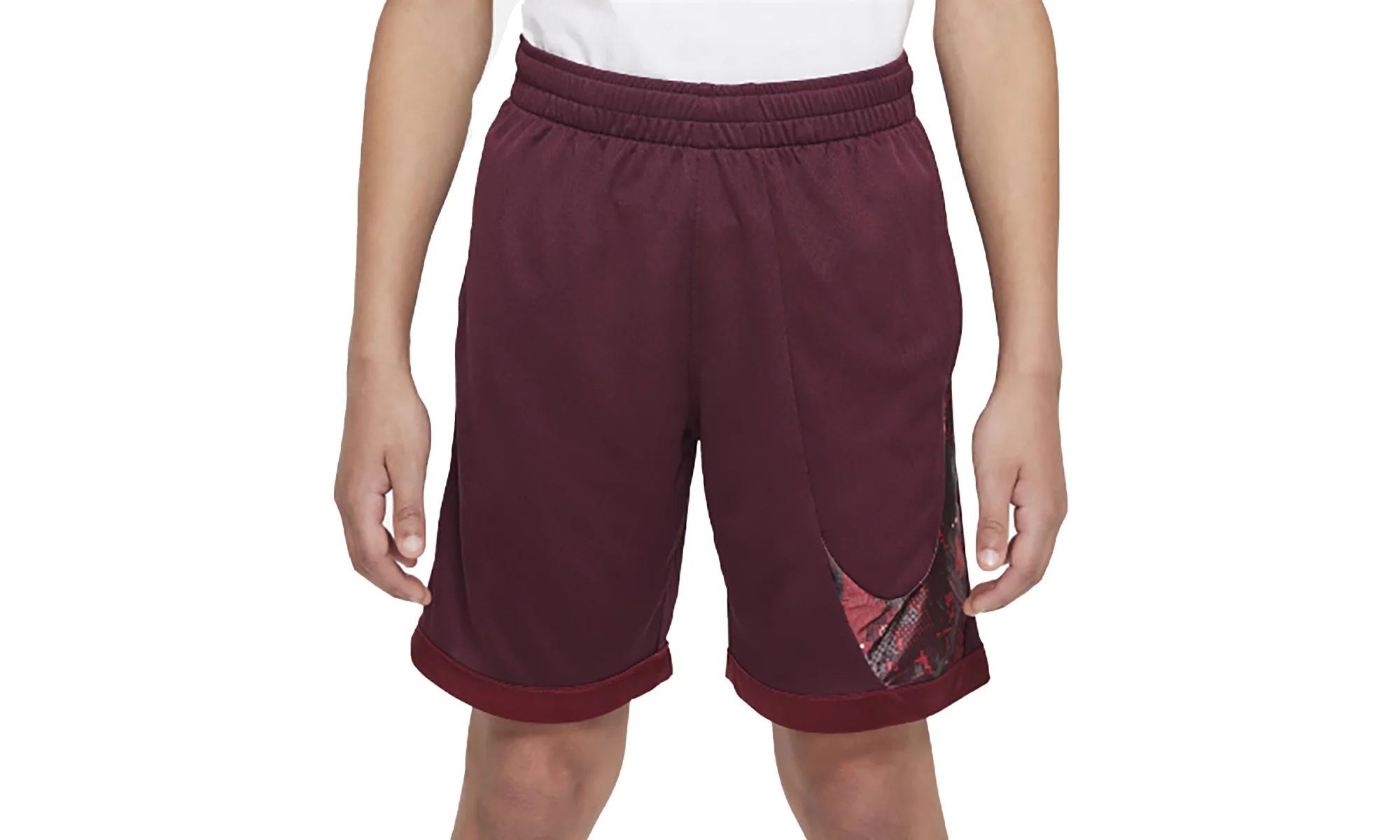 Dri‑Fit Basketball Shorts GS "Night Maroon" DX5520 681 - 1