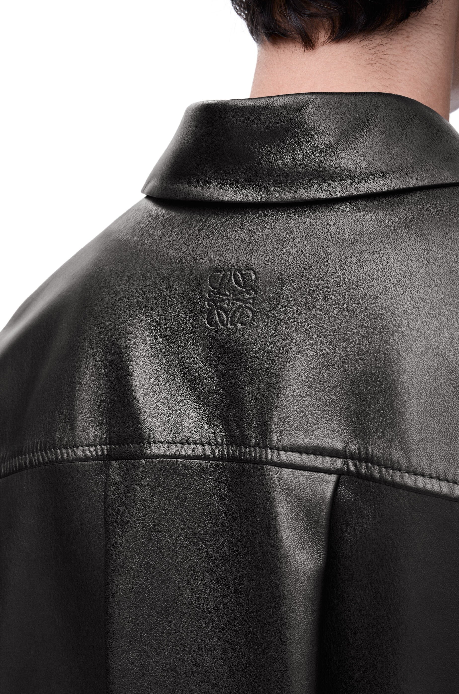 Shirt in nappa lambskin - 5