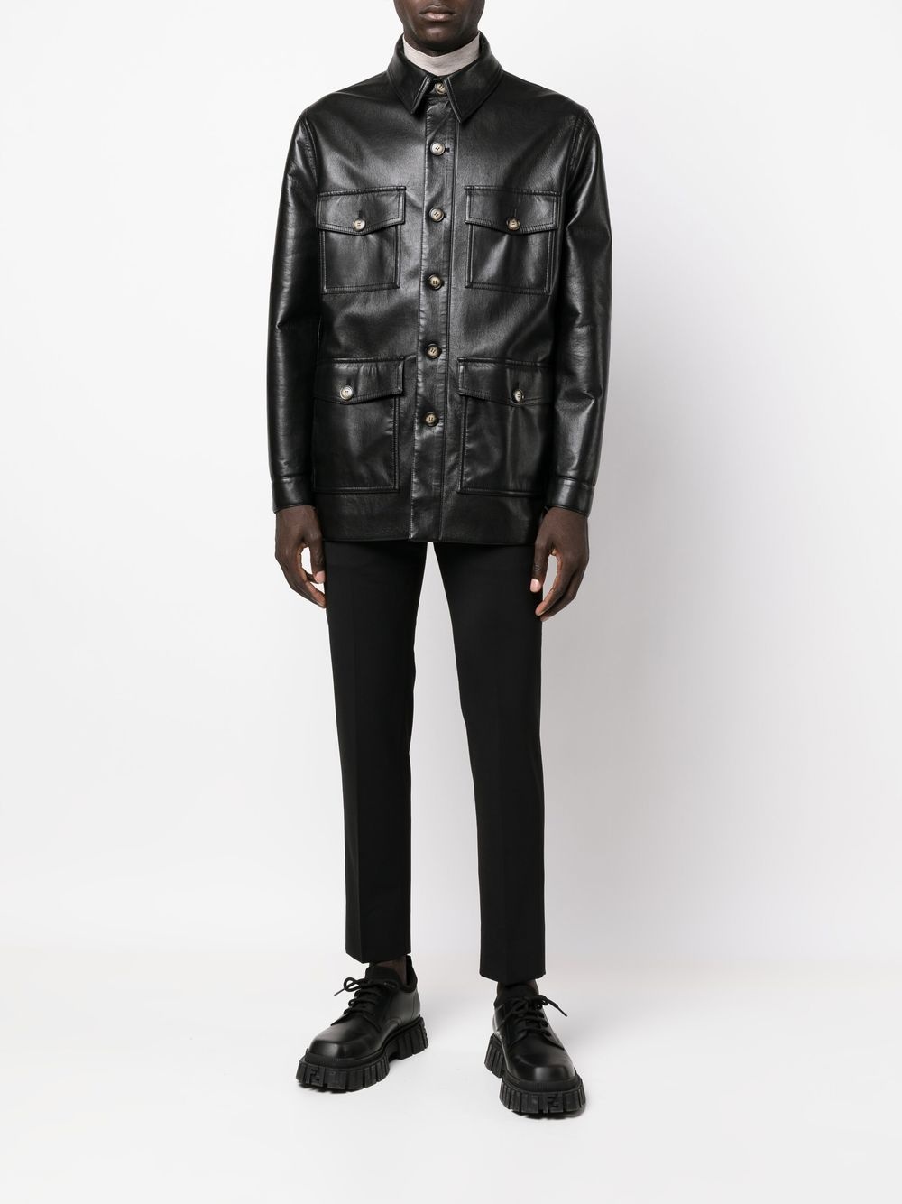 cropped tailored trousers - 2