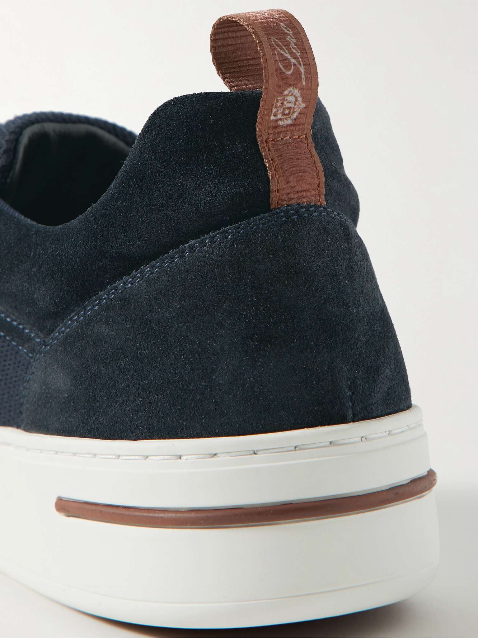 Newport Walk Suede and Mesh Sneakers - 6