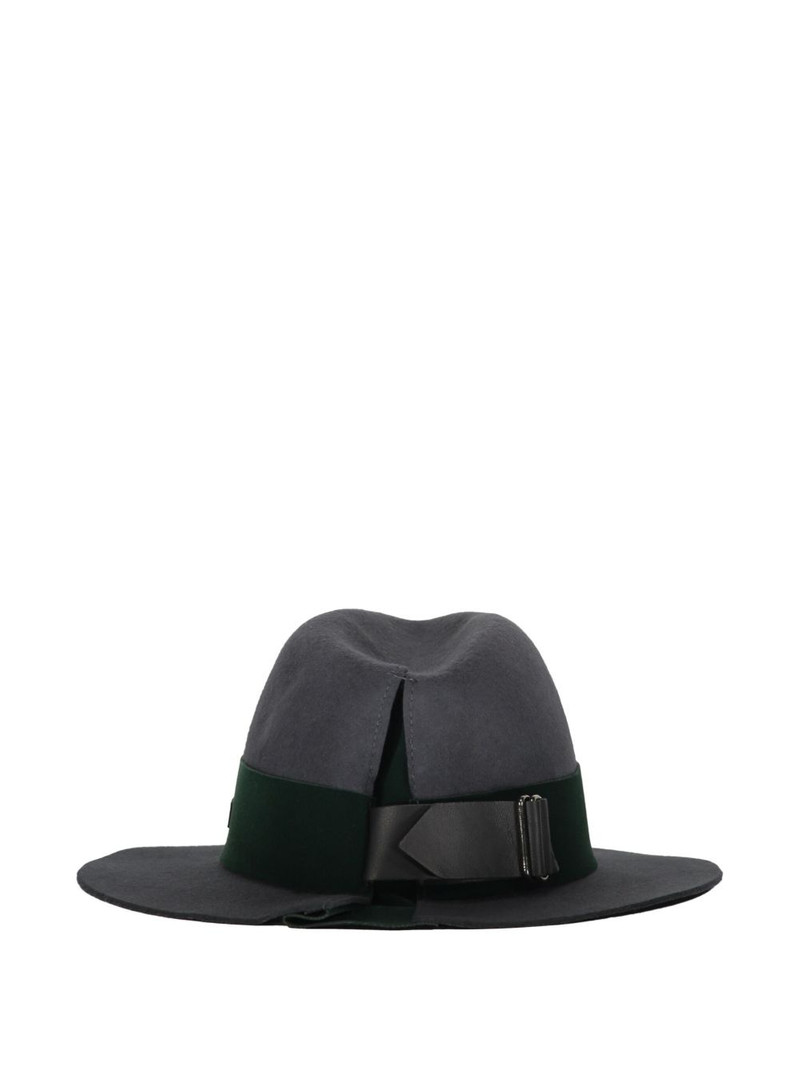 EMPORIO ARMANI wool fedora hat outlook