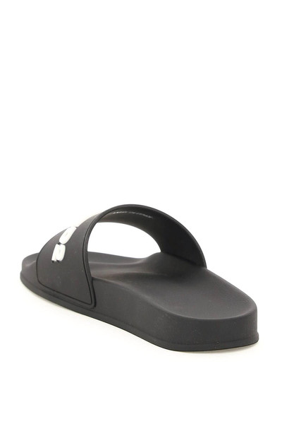 DSQUARED2 LOGO RUBBER SLIDES outlook