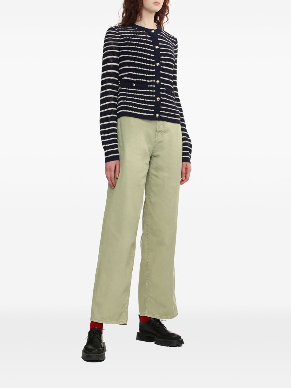 button-up cardigan - 2
