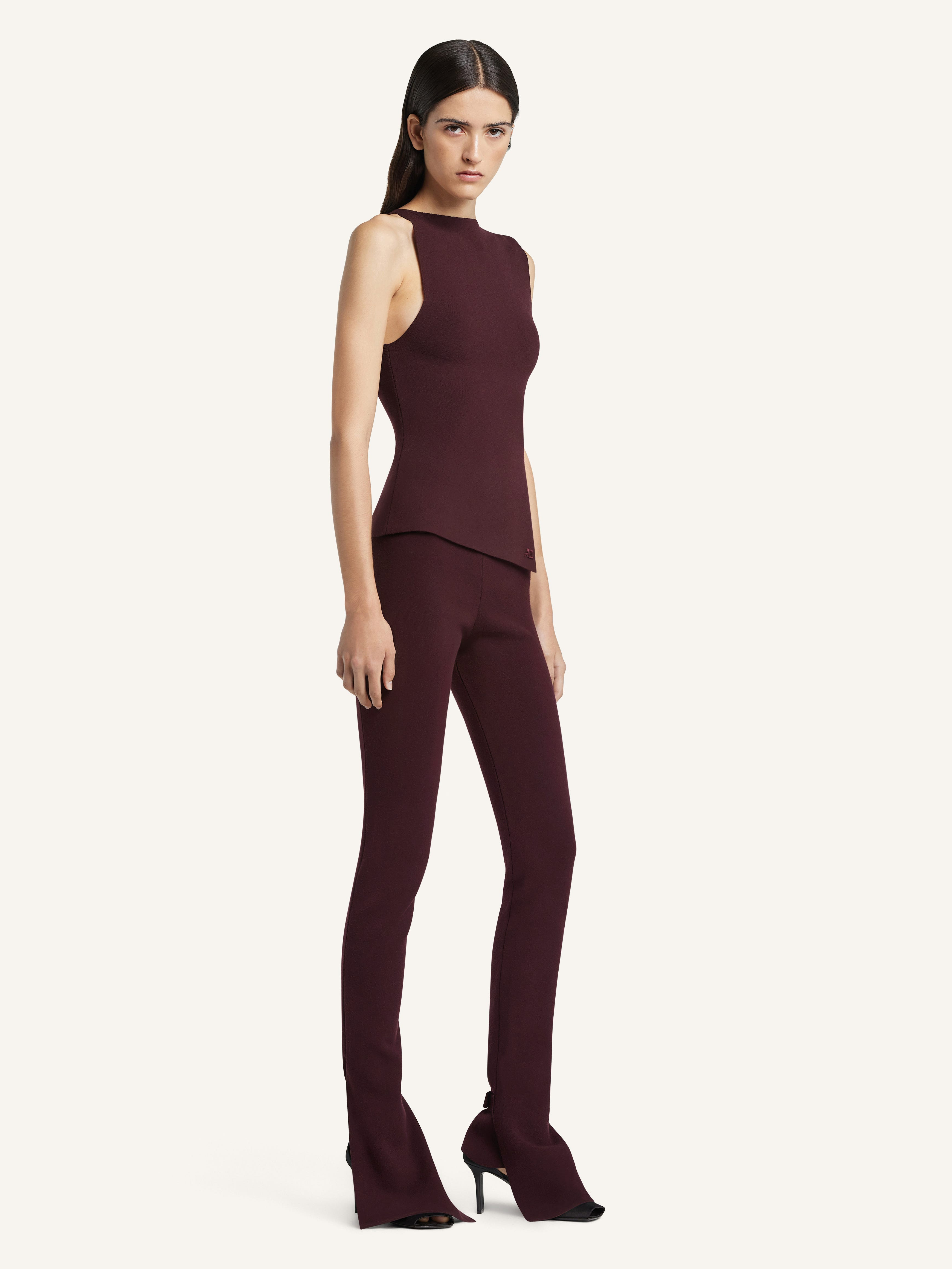 BOOTCUT INTERLOCK PANTS - 3