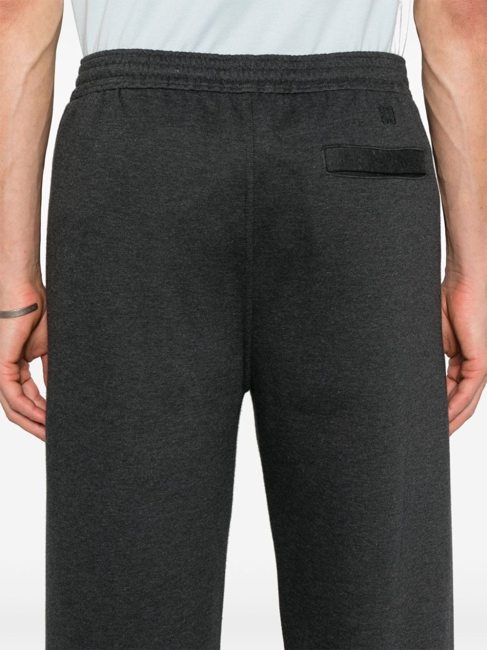 mÃ©lange-effect tracl pants - 5