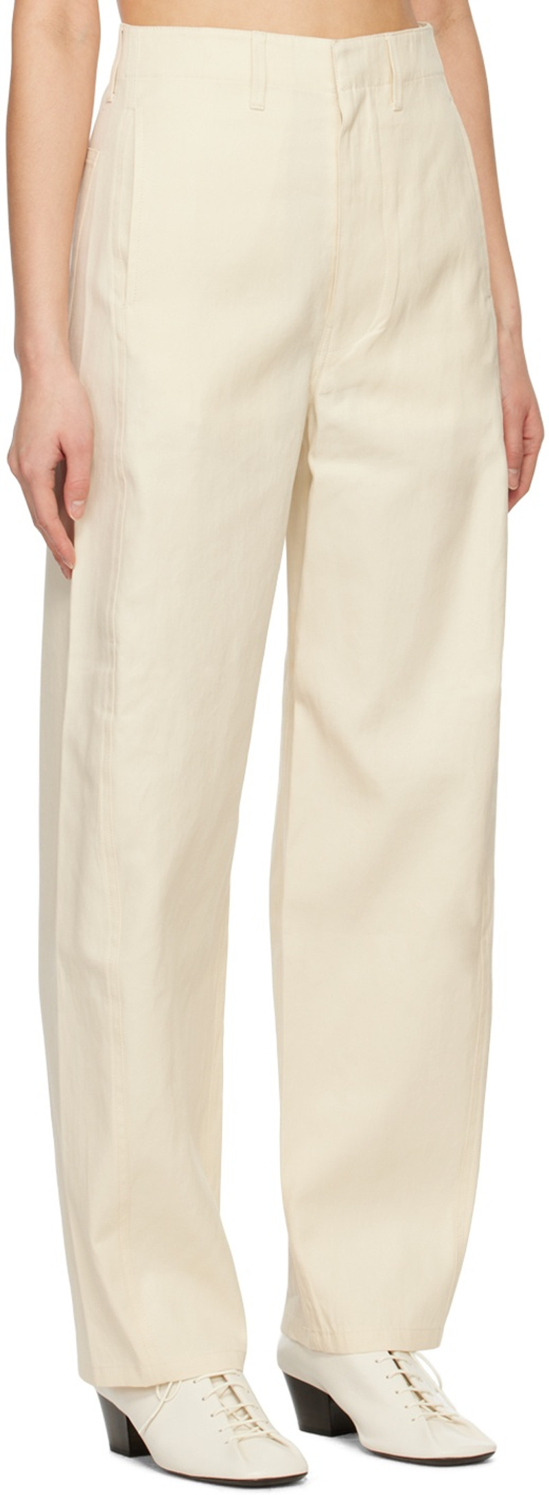 ARCH THE Off-White Line Trousers outlook