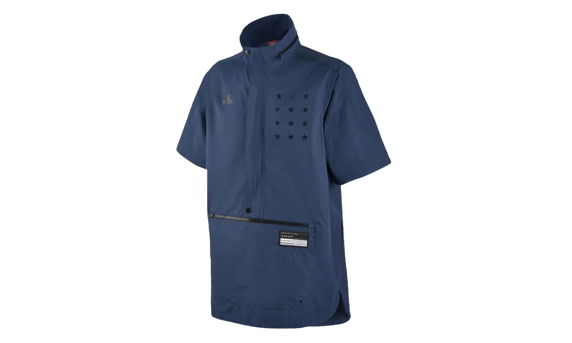 Air Pivot V3 Anorak Jacket Basketball Hood "Blue" - 1