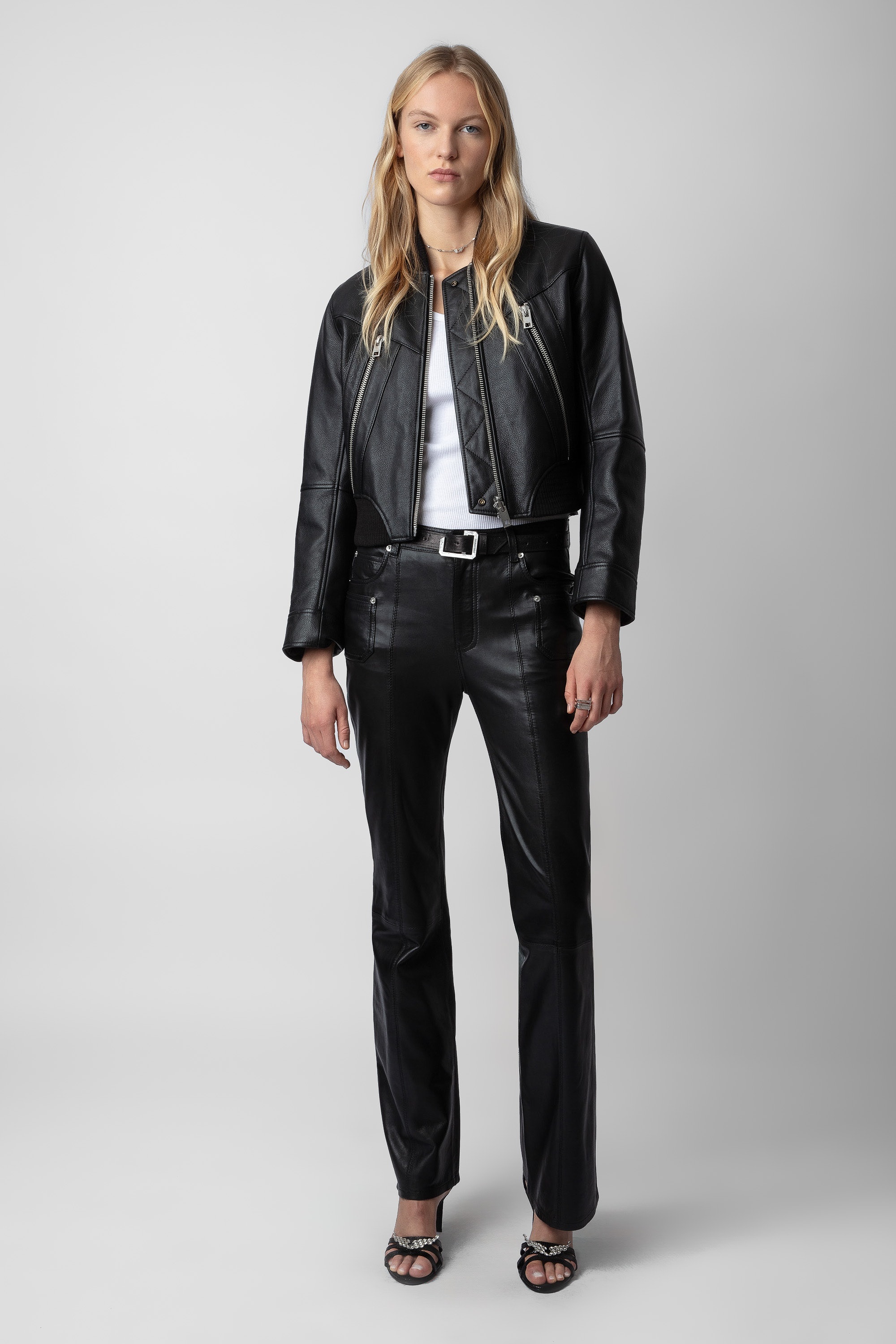 Elvir Leather Pants - 2