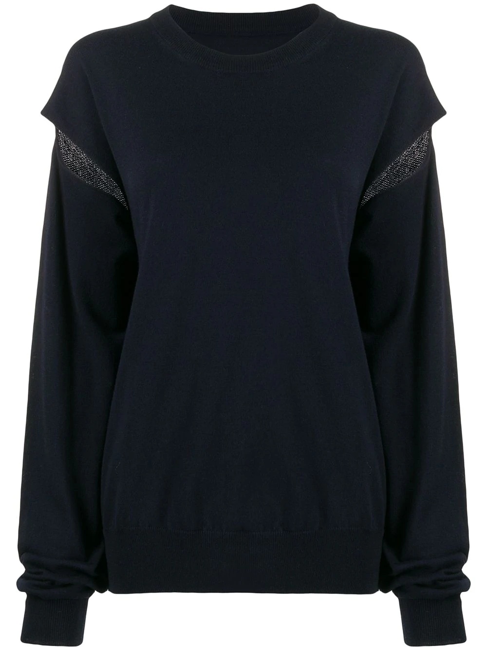 slit sleeve jumper - 1