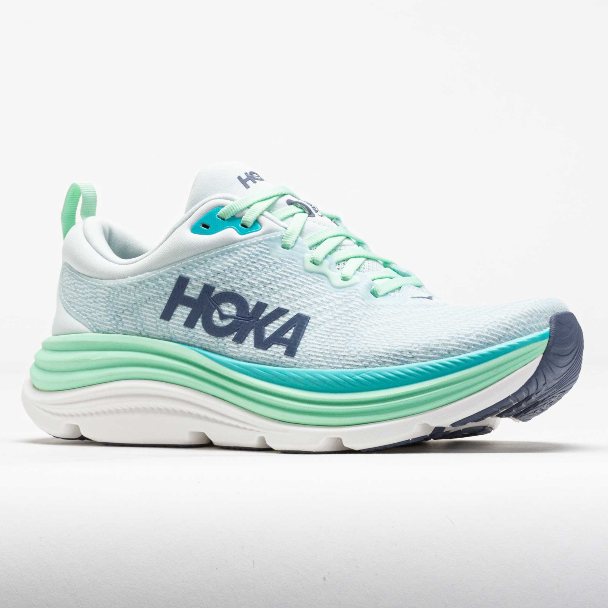 HOKA Gaviota 5 Women's Snow Melt/Cielo Blue - 5