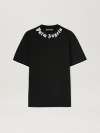 Palm Angels Neck logo T-shirt black | REVERSIBLE