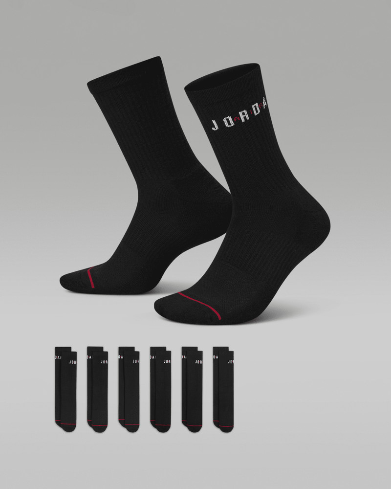 Jordan Everyday Crew Socks (6 Pairs) 1