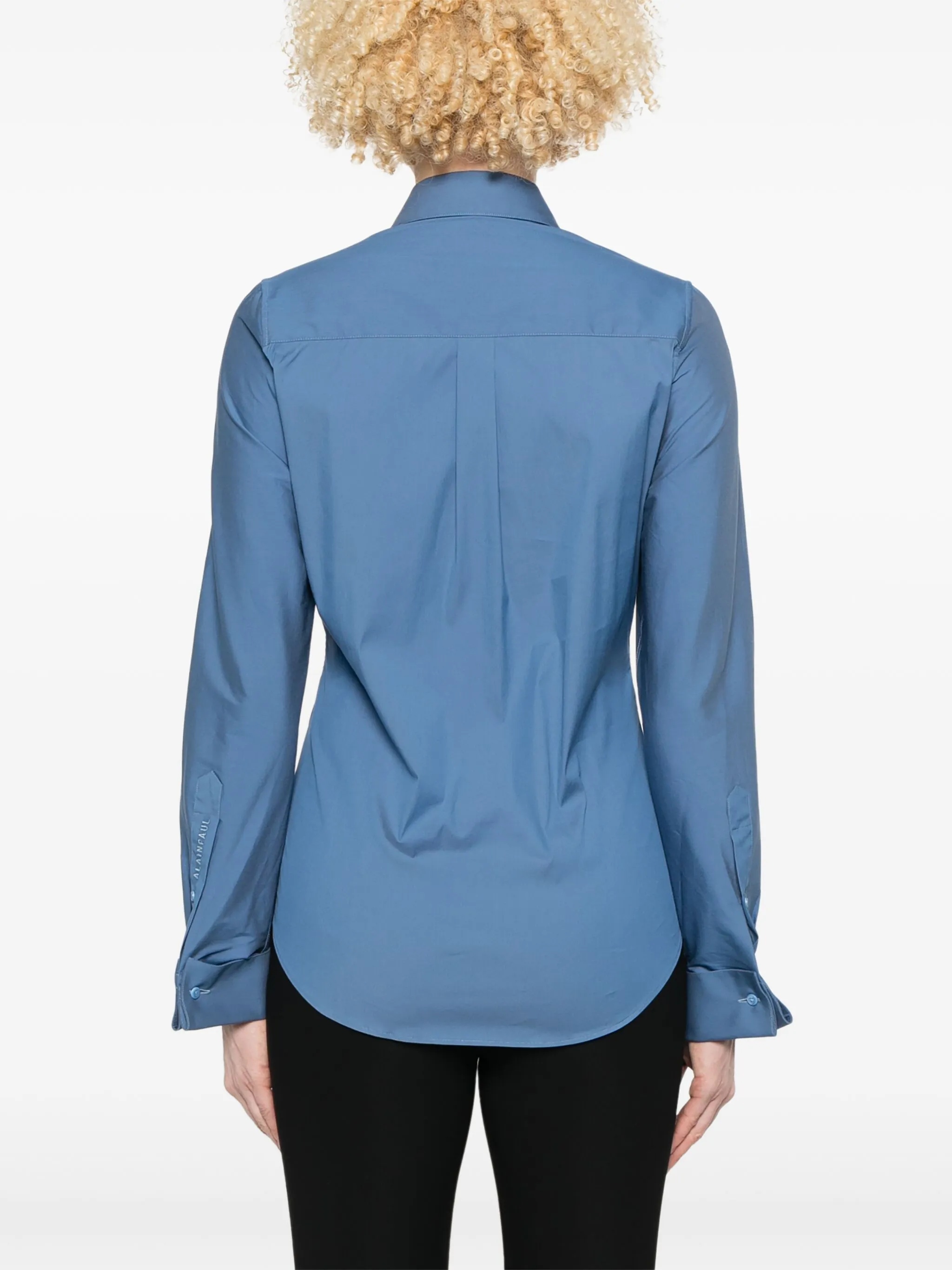 ALAINPAUL - Women Fuseau Double Cuff Long Sleeve Shirt - 3