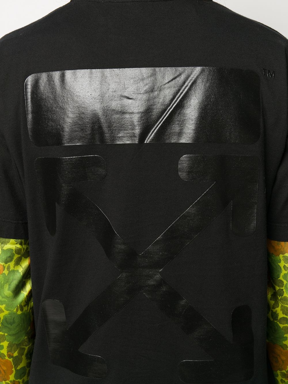 arrow print T-shirt - 5