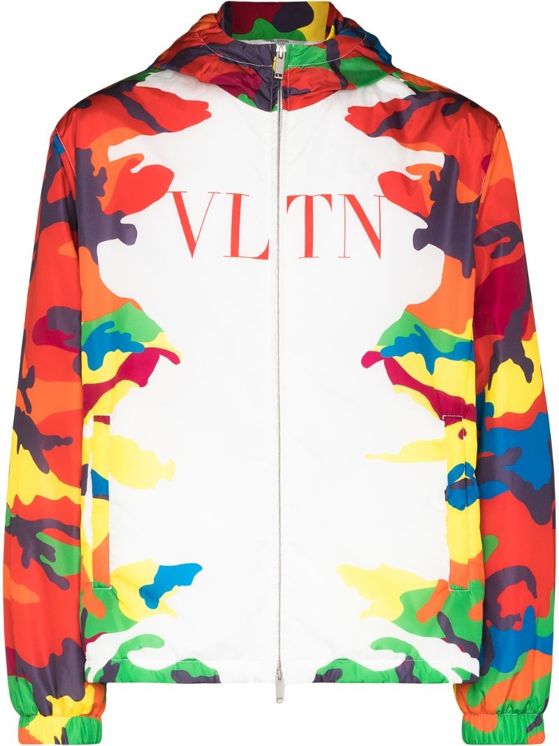 VLTN Camouflage zip-up jacket - 1