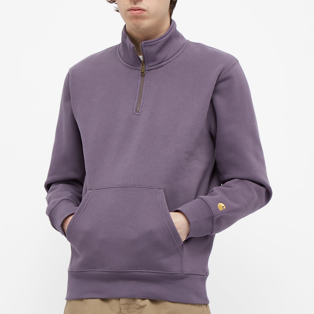 Carhartt WIP Chase Neck Zip Sweat - 4