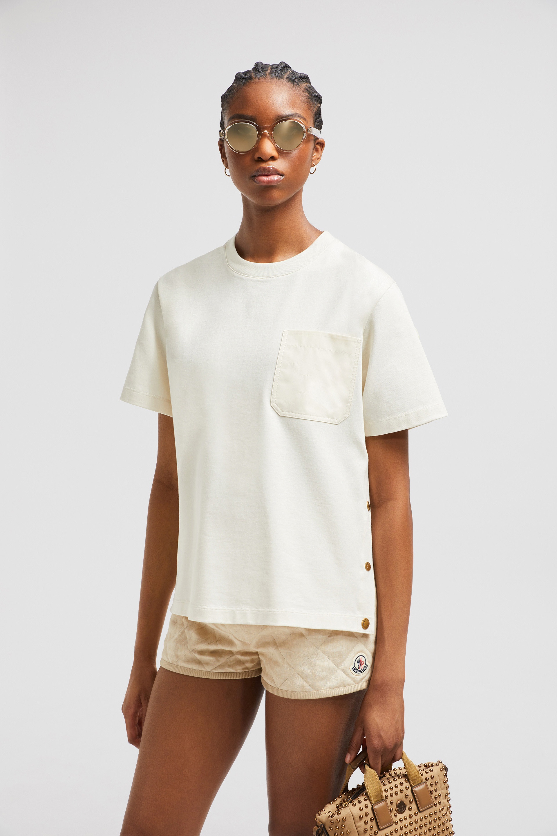Cotton T-Shirt with Pocket - 2