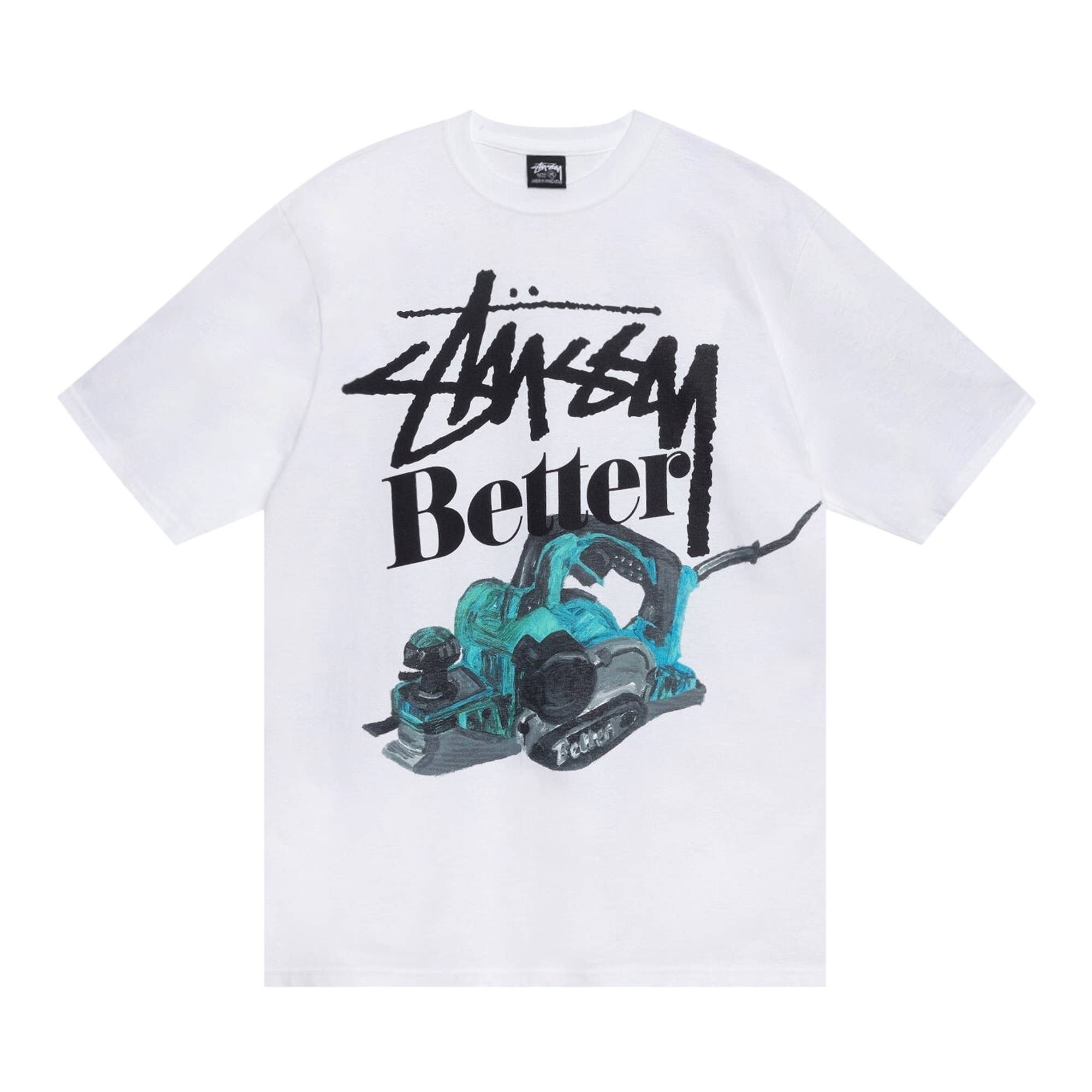 Stussy x Better Gift Shop Built Better Tee 'White' - 1